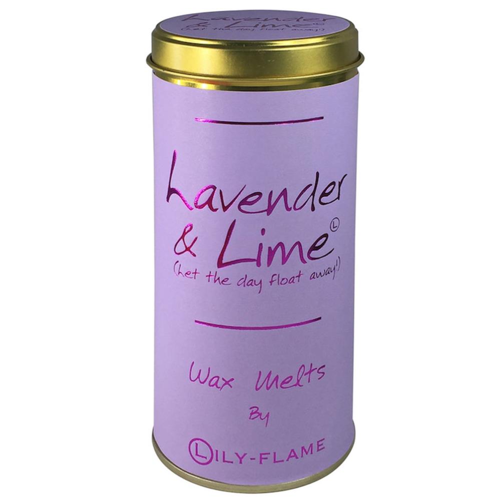 Lily-Flame Lavender & Lime Wax Melts (Pack of 8) Extra Image 1